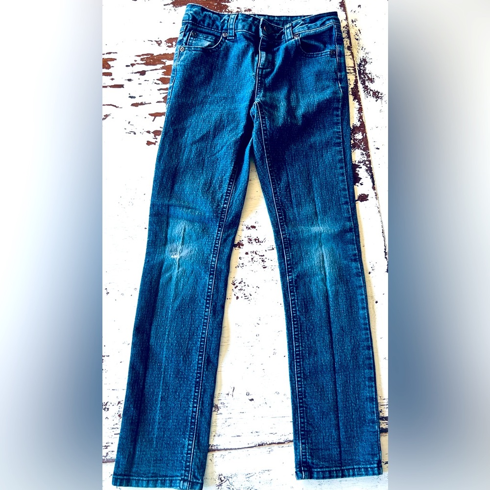 Girls Regular Fit Jeans/Distressed